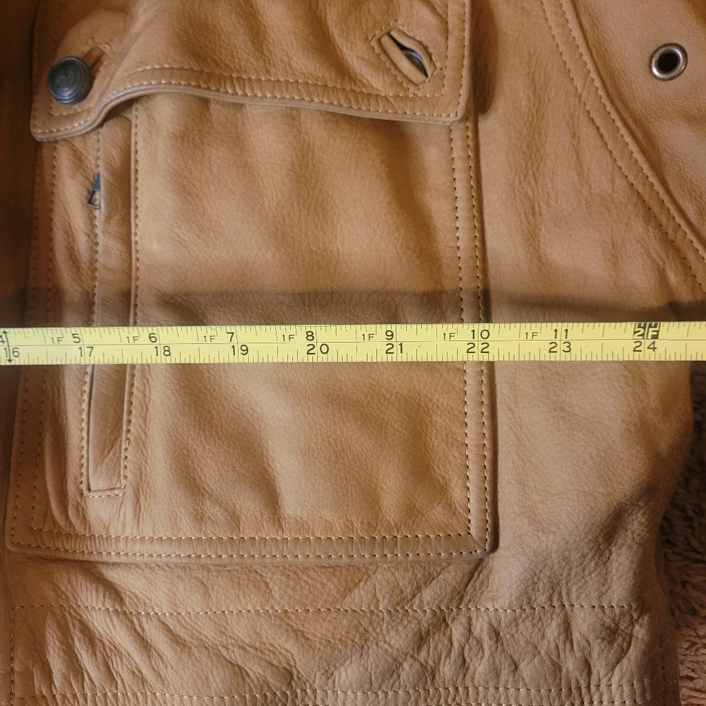 Ralph Lauren SOFT 100%GENUINE LEATHER Men's Coat - Picture 5 of 12